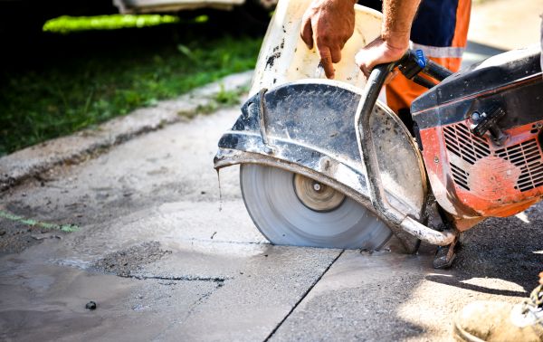 Walkway Cutting in Greeley