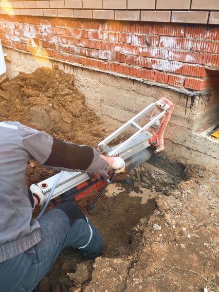 Foundation Coring in Greeley